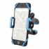 Steren Soporte para Smartphone con Sujeción en Manubrio POD-298, Negro/Azul  4
