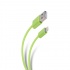Steren Cable POD-406 USB Macho - Lightning Macho, 2 Metros, Verde, para iPhone 8/X/XS/XR/XS Max  1