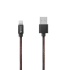 Steren Cable POD-409 USB Macho - Lightning Macho, 1.2 Metros, Mezclilla, para iPhone/iPad/iPod  1