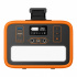 Steren Estación Portátil de Carga Móvil PWS-300, 92.000 mAh, 1x USB, 1x USB QC, 1x USB C, Negro/Naranja  1