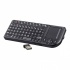 Teclado con Mousepad Steren RM-320, RF Inalámbrico, USB, Negro (Inglés)  1