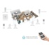 Steren Kit Sistema de Alarma SHOME-2100, Inalámbrico, Módulo de Alarma, 2 Sensores de Movimiento, Convertidor de Voltaje  2