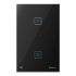Steren Interruptor de Luz Inteligente SHOME-Z302NE, 2 Botones, ZigBee, Negro