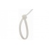 Steren Cincho de Nylon TY26BL, 28cm x 4.8mm, Blanco, 100 Piezas   1