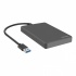 Steren Adaptador USB C 3.0 Macho - SATA 2.5", Negro  1