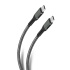 Steren Cable USB-C Macho - USB-C Macho, 1 Metro
