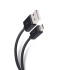 Cable USB A Macho - Micro USB A Macho, 1.8 Metros, Negro  1