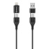 Steren Cable USB-C Macho - USB-C Macho, 1 Metro   1