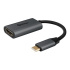 Steren Adaptador USB C Macho- HDMI Hembra, Negro  2