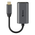 Steren Adaptador USB C Macho- HDMI Hembra, Negro  1