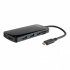 Steren Docking Station USB-474 USB-C, 3x USB 3.0, 1x HDMI, 1x MicroSD, Negro - Imagen adicional 4