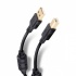 Steren Cable USB A Macho - USB B Macho, 3.6 Metros, Negro  1