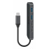 Steren Hub USB C - 2x USB A 3.0, 2x USB C, Negro  1
