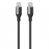 Steren Cable USB-C Macho - USB-C Macho, 3 Metros
