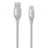 Steren Cable USB-A Macho - USB-C Macho, 1 Metro