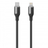 Steren Cable Lightning Macho - USB-C Macho, 1 Metro