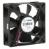 Ventilador Steren VN4-012P, 80mm, 2700RPM, Negro   1