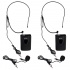 Steren Sistema de 2 Micrófonos WR-058, Inalámbrico VHF, Negro  1