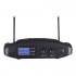 Steren Sistema Profesional de 2 Micrófonos WR-810 UHF, RF Inalámbrico, Negro  3