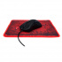 Kit Gamer de Mouse y Mousepad STF Xtrike Me GMP-290, Alámbrico, USB, 3600DPI, Negro/Rojo  2