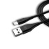 STF Cable USB-A Macho - Micro USB Macho, 2 Metros, Negro  2