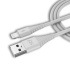 STF Cable USB-A Macho - Lightning Macho, 1 Metro, Blanco  2