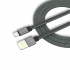 STF Cable USB-A Macho - Lightning Macho, 1 Metro, Negro  3