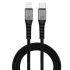 STF Cable USB-C Macho - Lightning Macho, 1.8 Metros