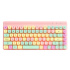 Kit de Teclado y Mouse STF VIVA!, Inalámbrico, USB, Rosa (Español)  2