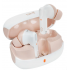 STF Audífonos Intrauriculares con Micrófono ST-E67002, Inalámbrico, Bluetooth, USB-C, Blanco