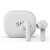 STF Audífonos Intrauriculares con Micrófono Orion, Inalámbrico, Bluetooth, Blanco