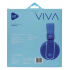 STF Audífonos con Micrófono VIVA, Alámbrico, 3.5mm, Azul - Imagen adicional 6