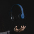 STF Audífonos con Micrófono Gravity, Bluetooth, Inalámbrico/Alámbrico, Negro/Azul - Imagen adicional 5