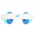 STF Audífonos para Niños con Micrófono Kiddos, Bluetooth, Inalámbrico, USB-C, Azul - Imagen adicional 2