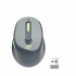 Mouse STF VIVA, Inalámbrico, Óptico, 1.600DPI, RF Wireless/USB-C, Gris