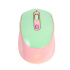 Mouse STF Óptico VIVA!, Inalámbrico, USB, Rosa/Verde  1