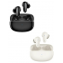 STF Audífonos Intrauriculares con Micrófono Icon, Inalámbrico, Bluetooth, Cancelación de Ruido, USB-C, Negro/Blanco