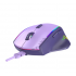 Mouse Gamer STF M01027, Alámbrico, Óptico, 800DPI, USB-A, Morado - Imagen adicional 2