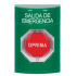 STI Botón de Salida de Emergencia, Alámbrico, Verde, Texto en Español  1