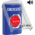 STI Botón de Emergencia con Sirena SS24A2EM-EN, Alámbrico, Azul, Texto en Inglés  1