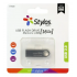 Memoria USB Stylos ST100, 16GB, USB 2.0, Plata, 10 Piezas  1