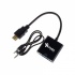 Stylos Adaptador HDMI Macho - VGA Hembra, Negro  2