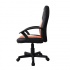 Stylos Silla Gamer STGSGR1O, hasta 100kg, Negro/Naranja  3
