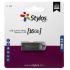 ﻿Memoria USB Stylos ST500, 16GB, USB 2.0, Plata  1