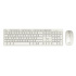 Kit de Teclado y Mouse Stylos STPKTM5W, Inalámbrico, USB, Blanco, Español  1