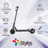 Stylos Scooter M3 G1, hasta 30km/h, 350W, máx. 120kg, Azul  2