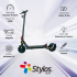 Stylos Scooter M3, hasta 25km/h, 350W, máx. 120kg, Negro  3