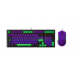 Kit Gamer de Teclado y Mouse Stylos XZPKT1MV, Alámbrico, USB, Multicolor, Español  1