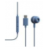 Sudio Audífonos Intrauriculares con Micrófono V3, Alámbrico, 1.2 Metros, USB-C, Azul