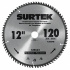 Surtek Disco para Sierra 120634, 20", 120 Dientes, para Aluminio  1